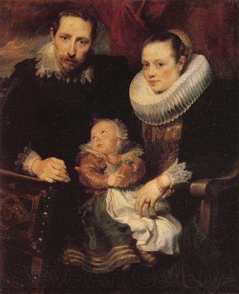 Anthony Van Dyck Family Portrait Spain oil painting art